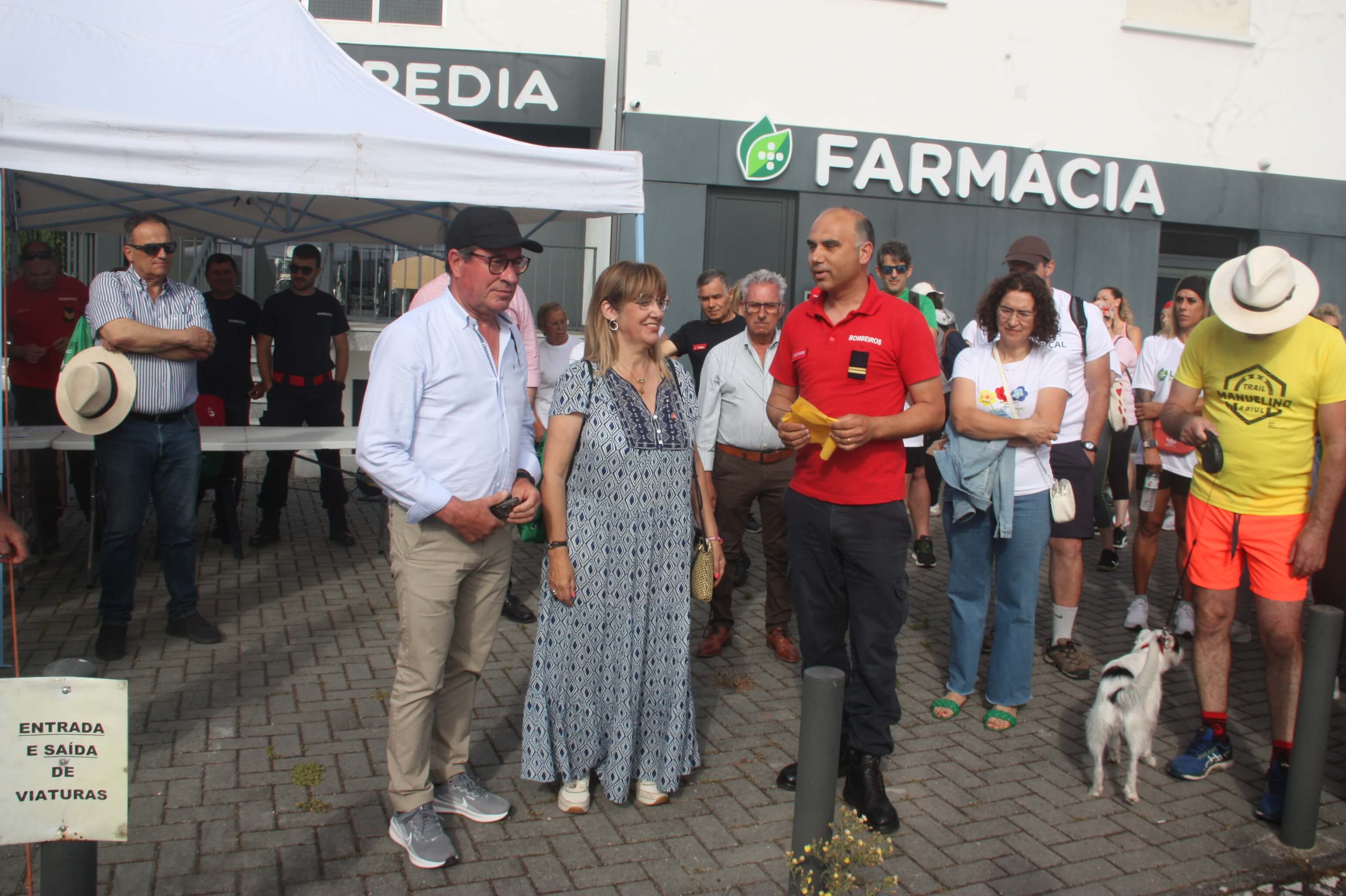 Participantes da Caminhada Solidária do Louriçal em edição anterior.